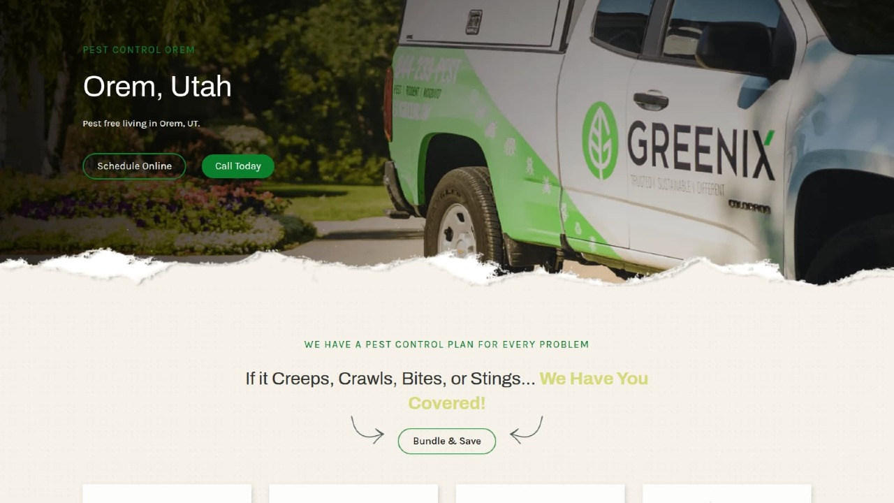 Greenix Pest Control Orem