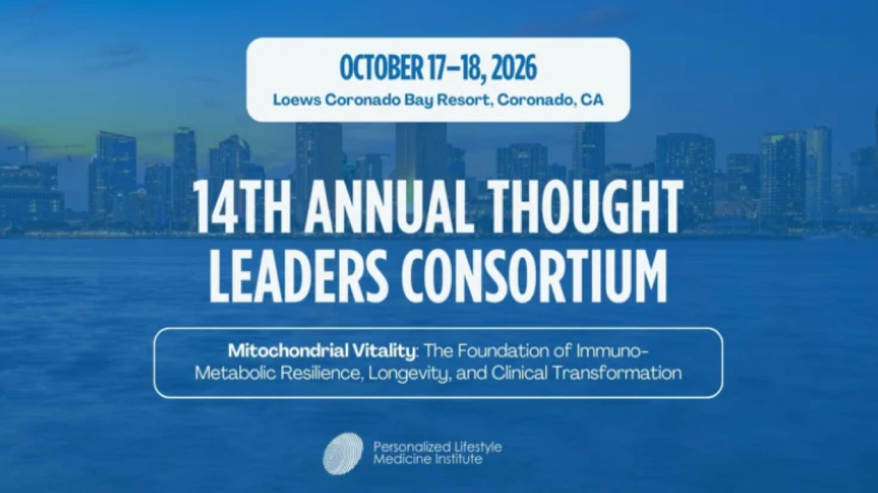 14th Annual Thought Leaders Consortium | Oct 16-18, 2026 - Coronado, CA