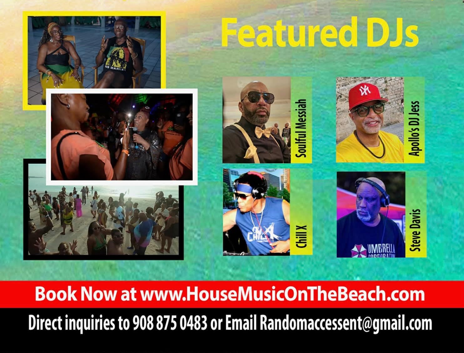 House Music on the Beach | Negril, Jamaica