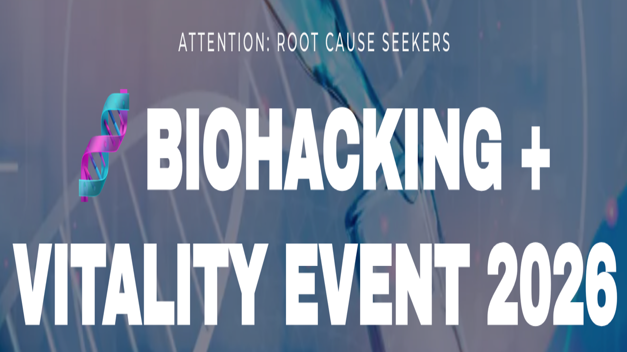 Biohacking + Vitality Event 2026 | Jun 26-27, 2026 - Meridian, ID