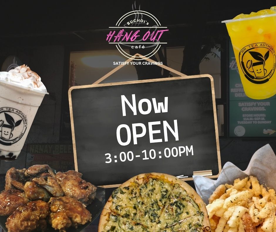 Buchoi's HANG OUT CAFE / Mr.Tea Authority / Bachelor's Pizza COGEO | Antipolo
