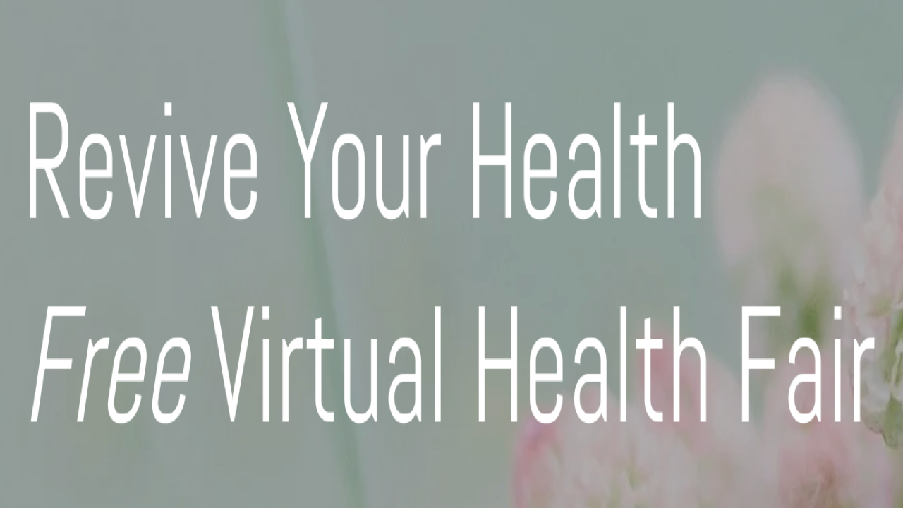Revive Your Health Virtual Health Fair | Jul 19, 2026 - Virtual