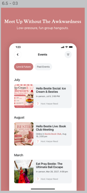 Bestie Marketplace Demo