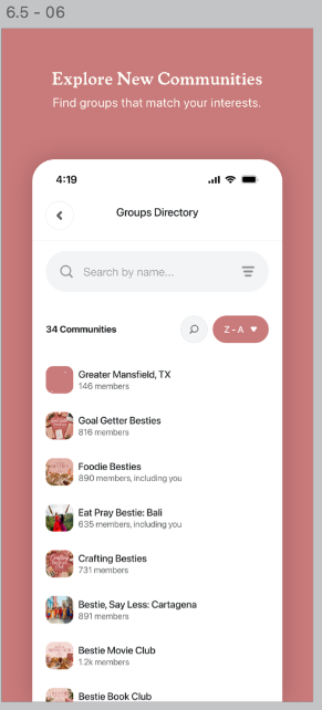 Bestie Marketplace Demo