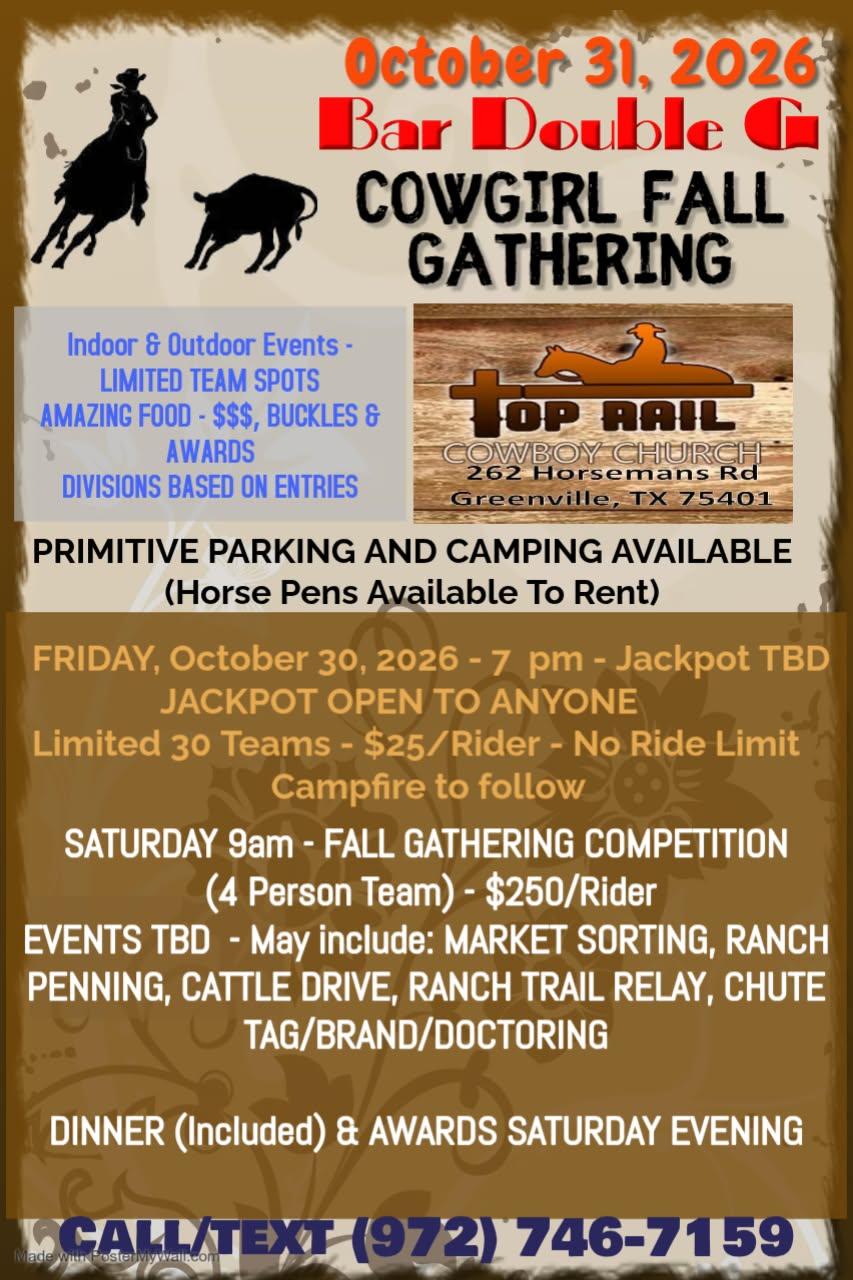Bar Double G Equine Show Productions