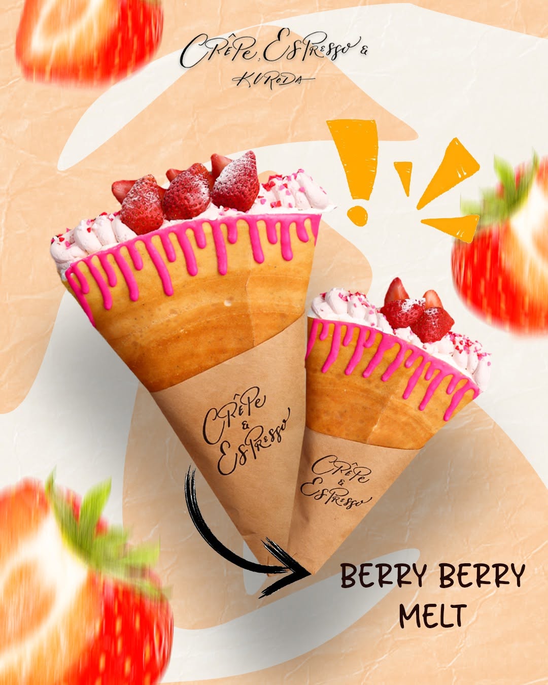 Crepe Espresso and Kuroda