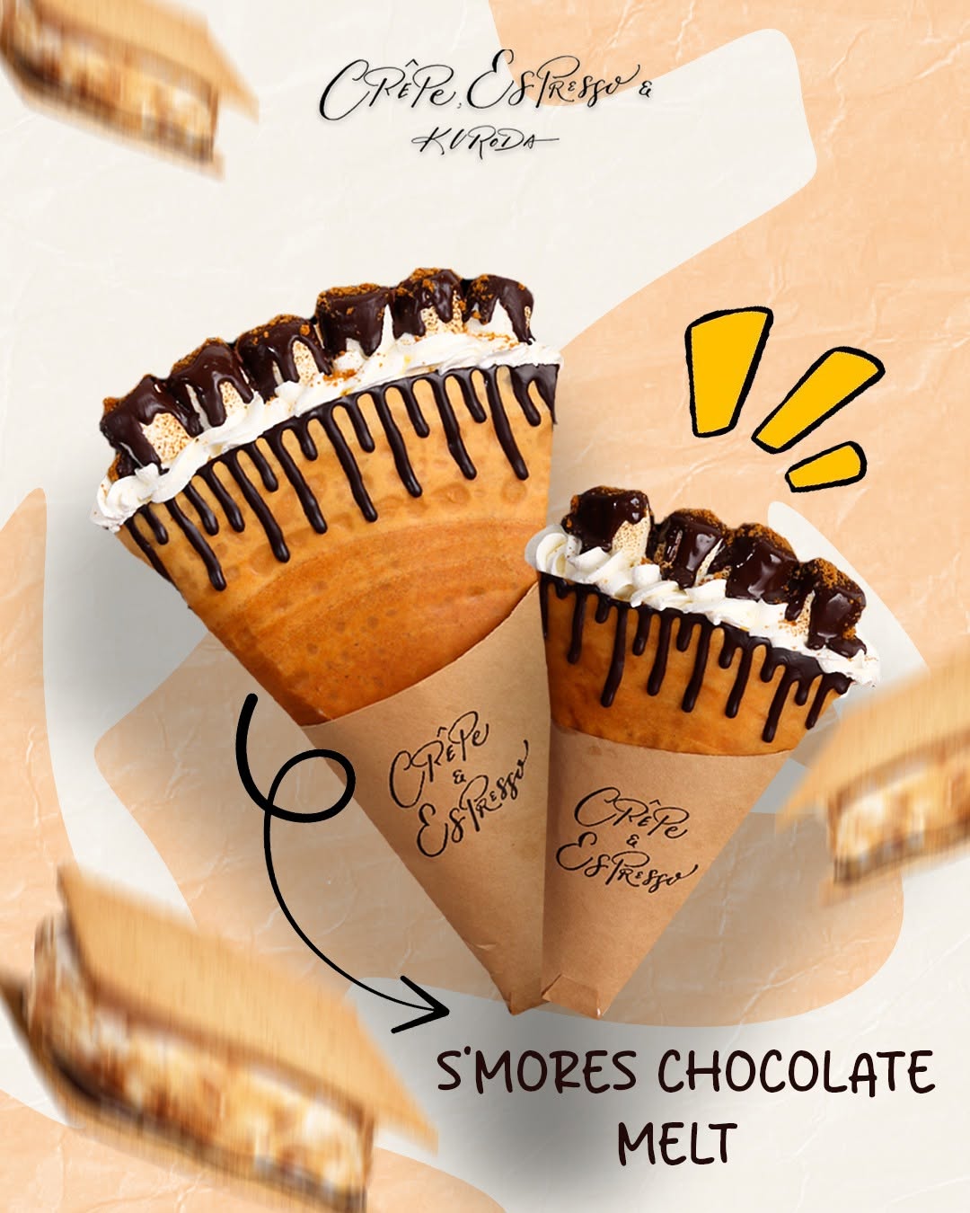 Crepe Espresso and Kuroda