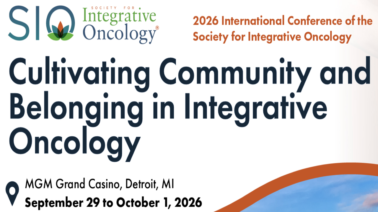 SIO 23rd International Conference | Sep 29 - Oct 1, 2026 - Detroit, MI