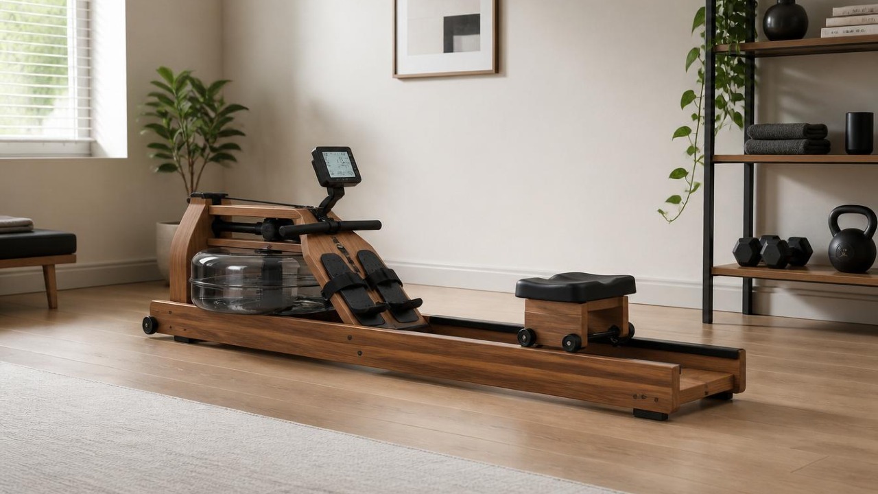 Merach R28R1 Foldable Wood Water Rowing Machine