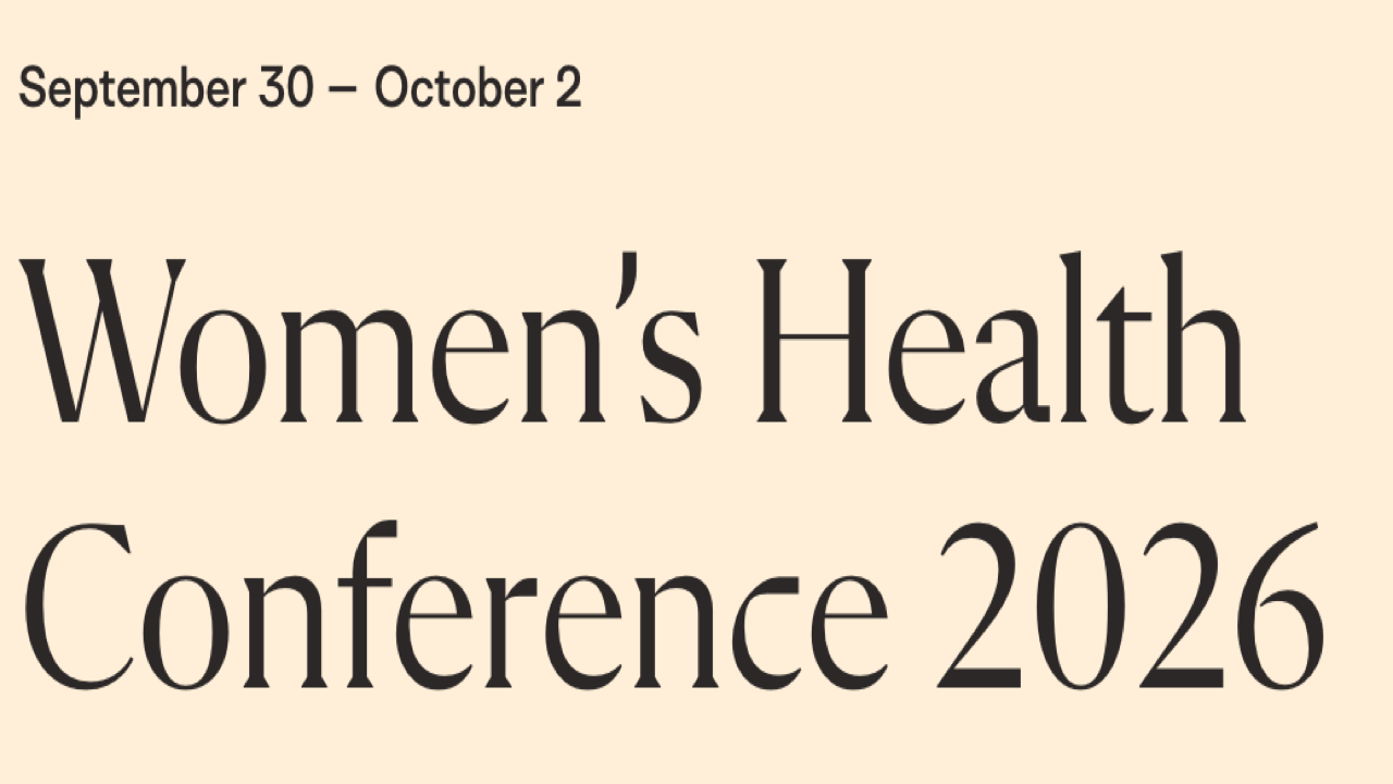 Women's Health Conference 2026 | Sep 30-Oct 2, 2026 - Boston, MA/Virtual