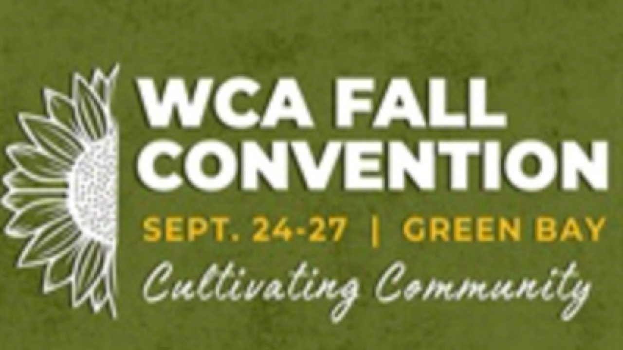 WCA Fall Convention 2026 | Sep 24-27, 2026 - Green Bay, WI