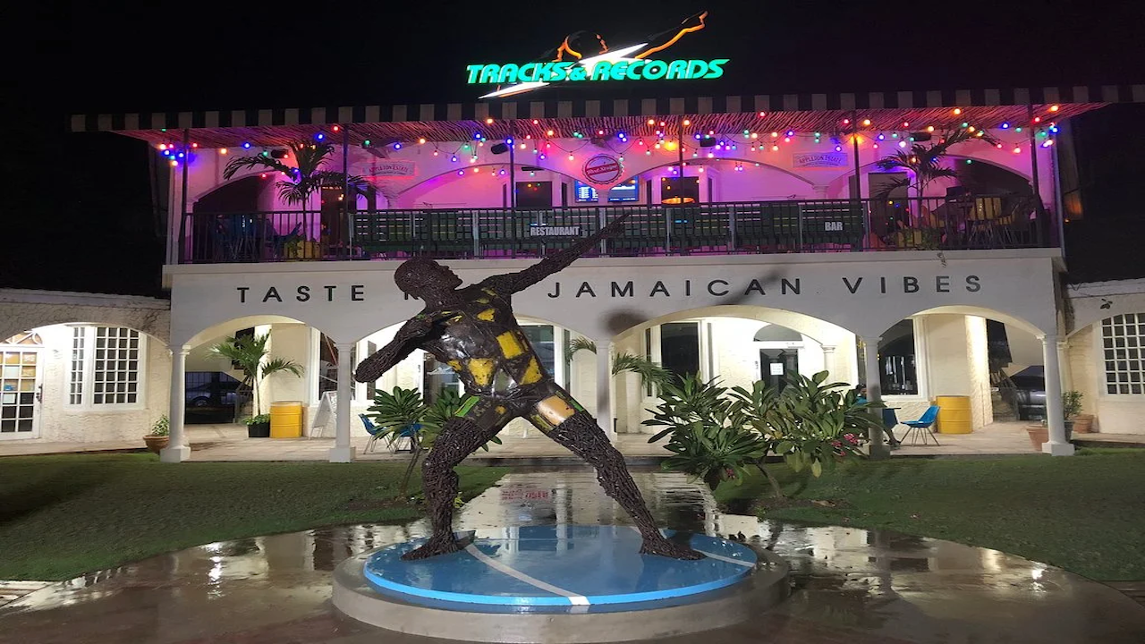 Usain Bolt's Tracks and Records restaurant