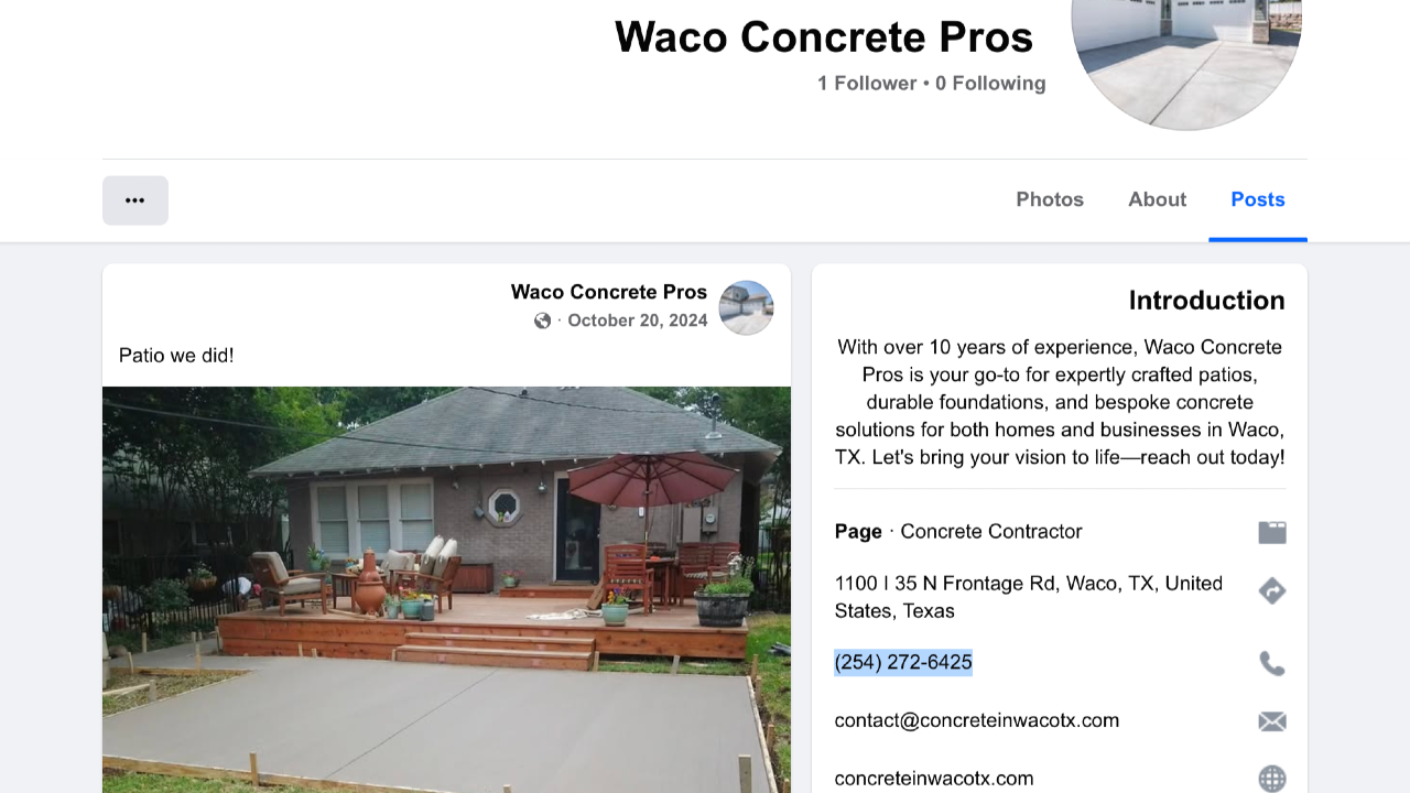 Waco Concrete Pros