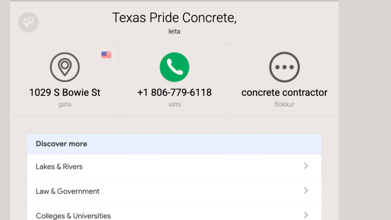 Texas Pride Concrete