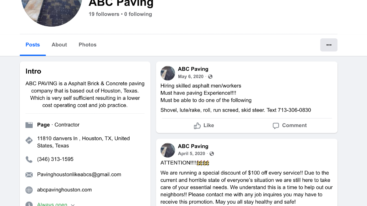 Abc Paving Houston