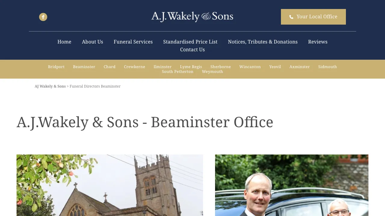 A J Wakely and Sons, Beaminster