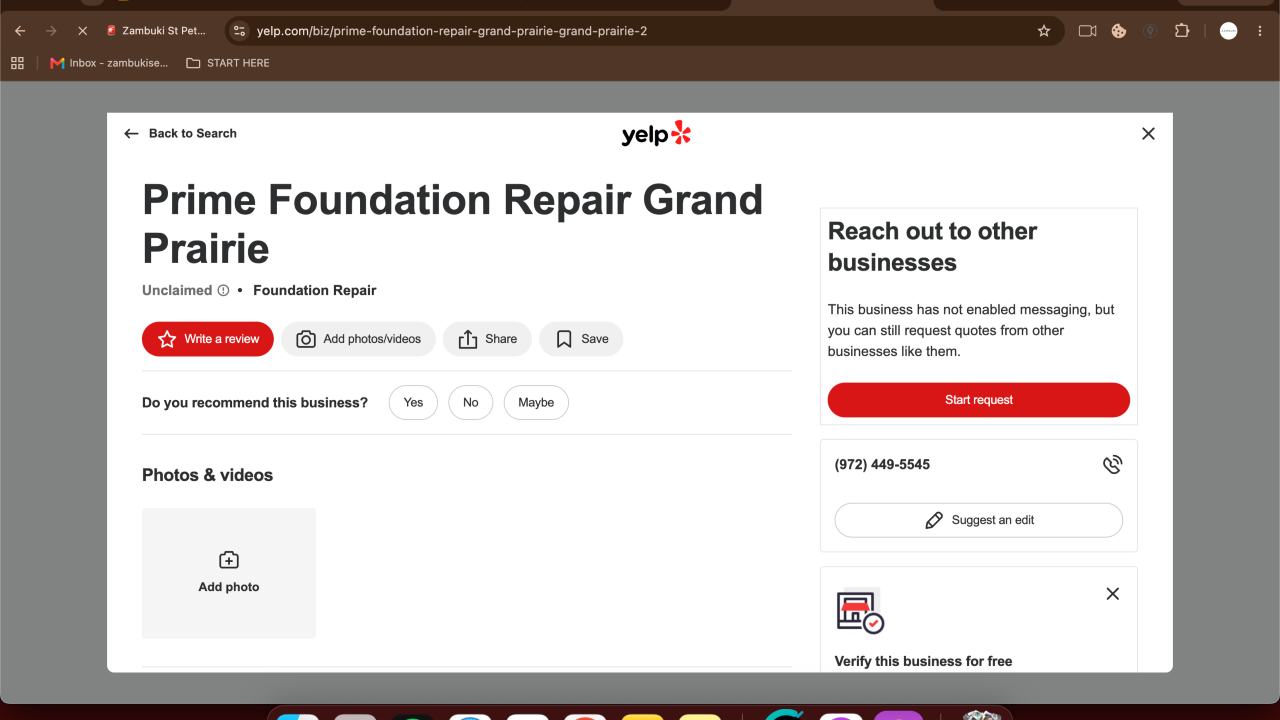 Prime Foundation Repair Grand Prairie