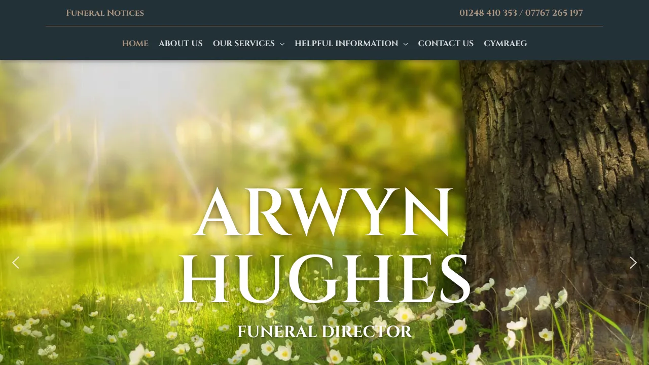 Arwyn Hughes Funeral Director