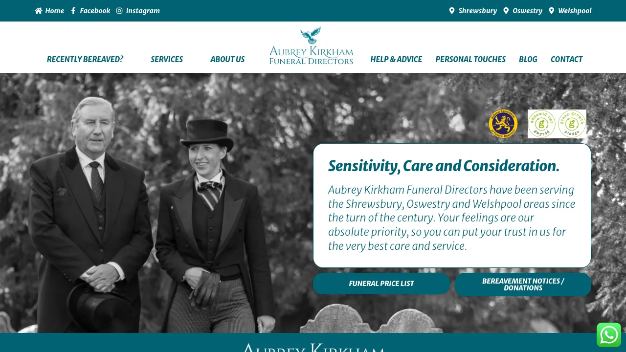 Aubrey Kirkham Funeral Directors Ltd