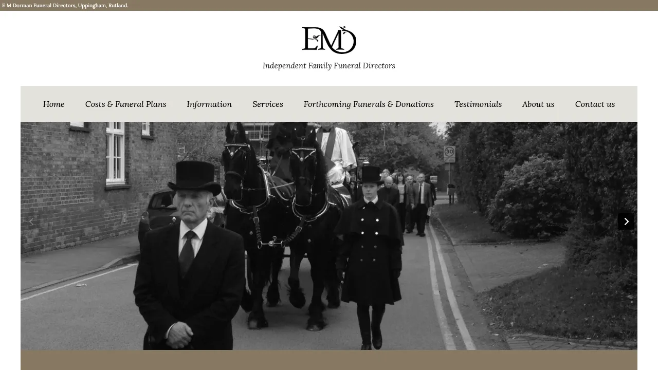 E M Dorman Funeral Directors