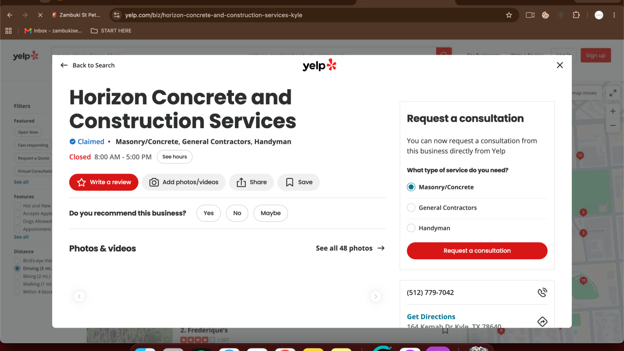 Horizon Concrete And Handymen Services
