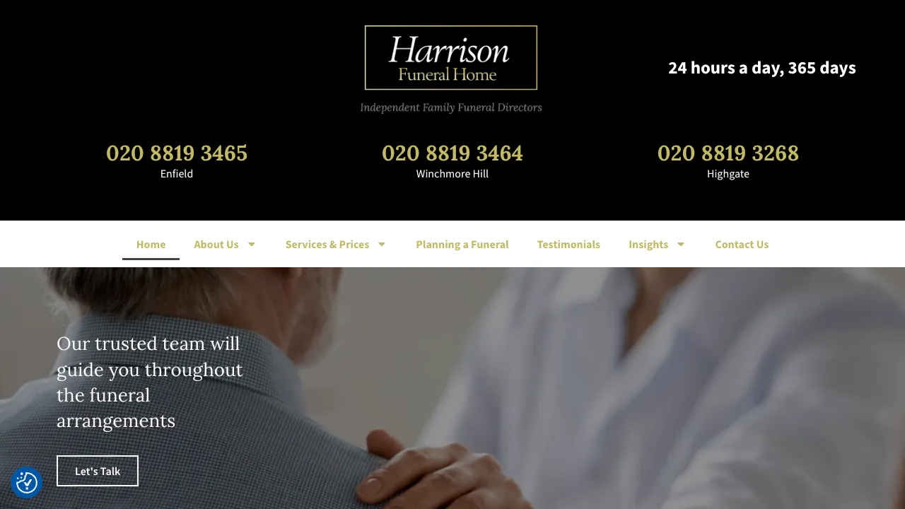 Harrison Funeral Home (Enfield)