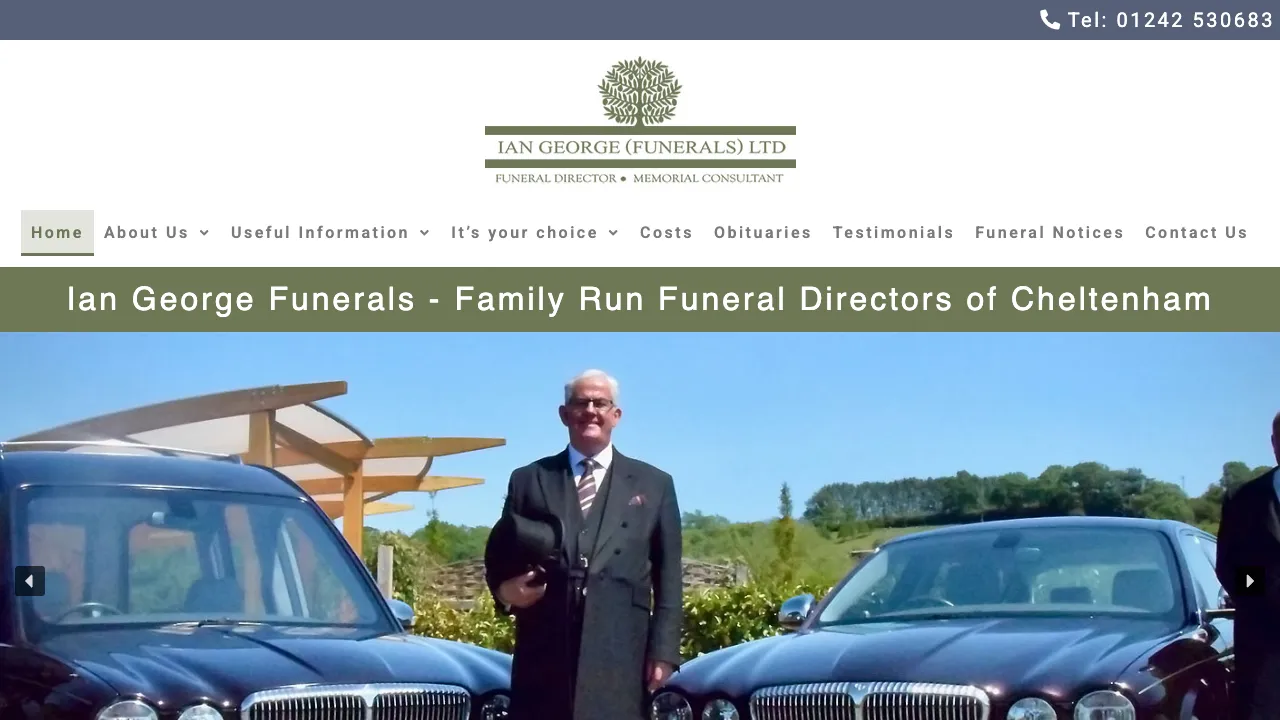 Ian George (Funerals) Ltd, Cheltenham (Garage)