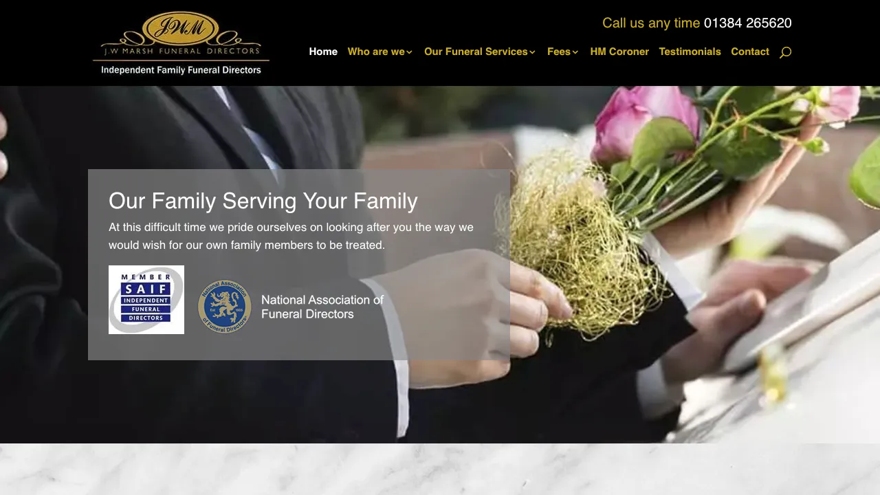 J W Marsh Funeral Directors Ltd