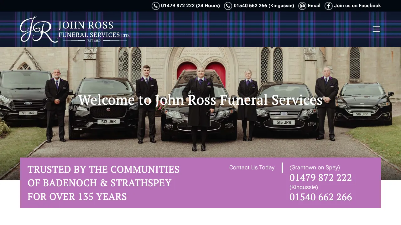 John Ross Funeral Services Ltd