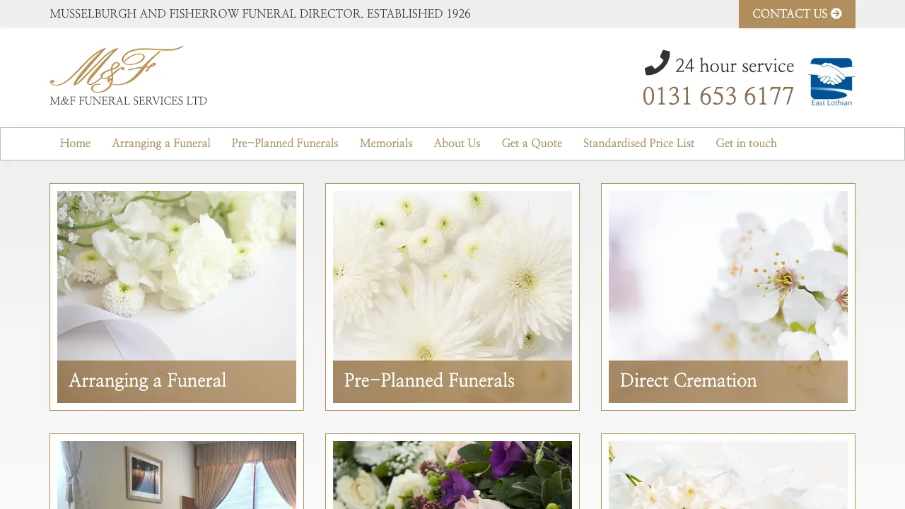 M and F Funeral Services, Dalkeith