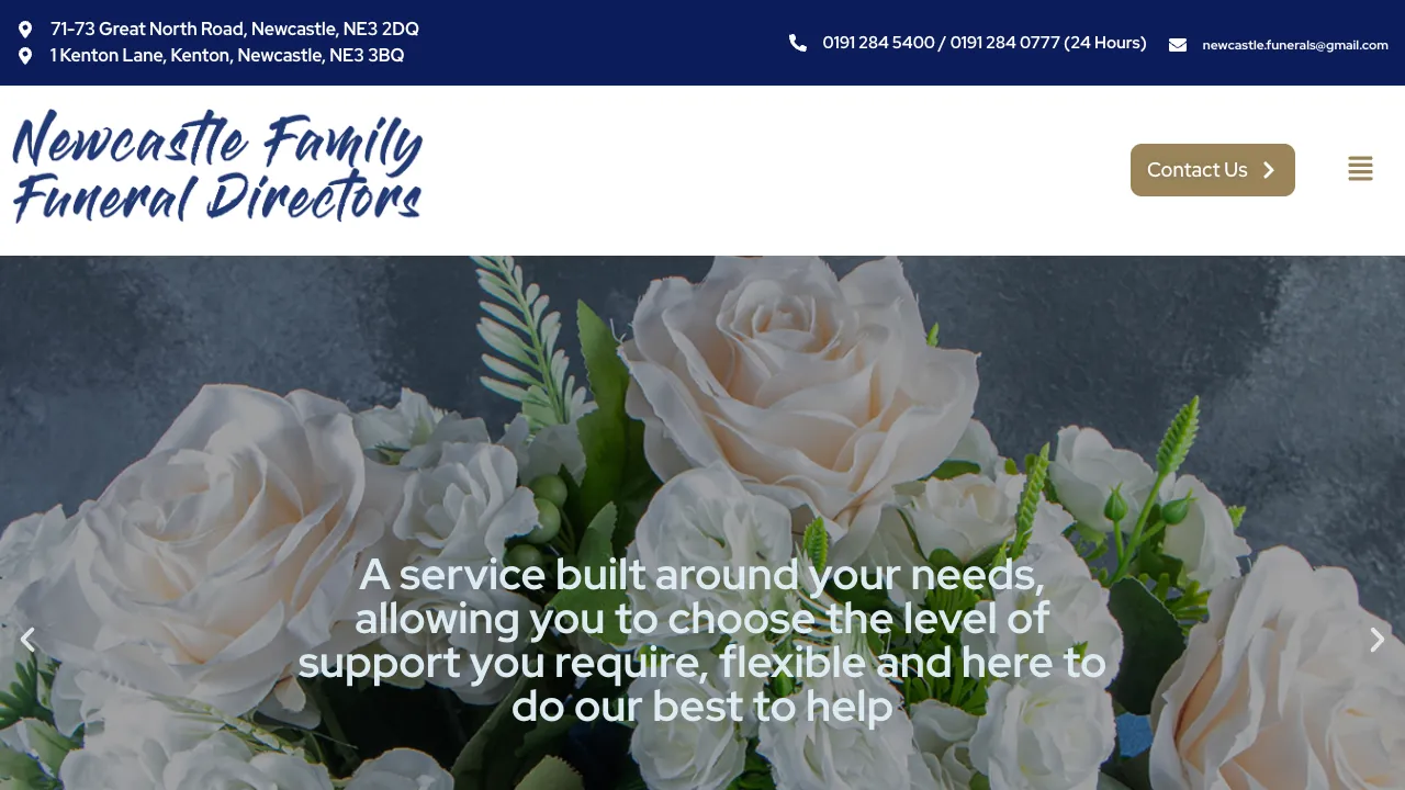 Newcastle Family Funeral Directors, Gosforth