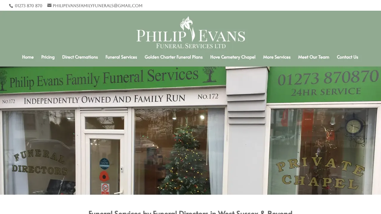 Phillip Evans Family Funeral Services Ltd