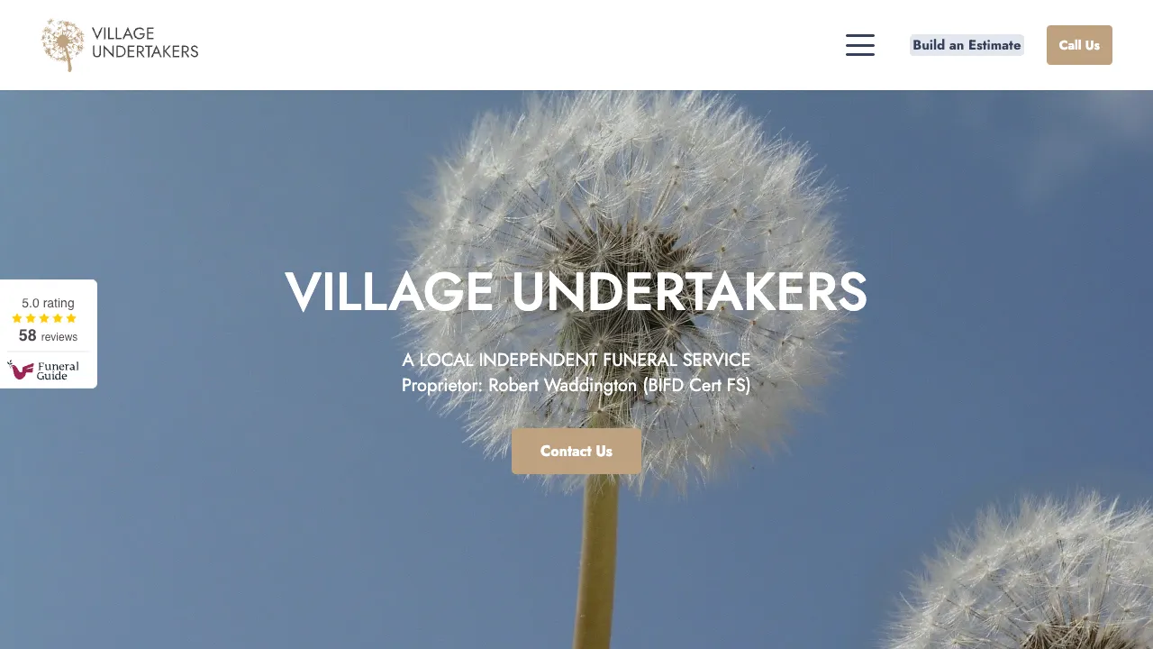 Robert Waddington T/A Village Undertakers