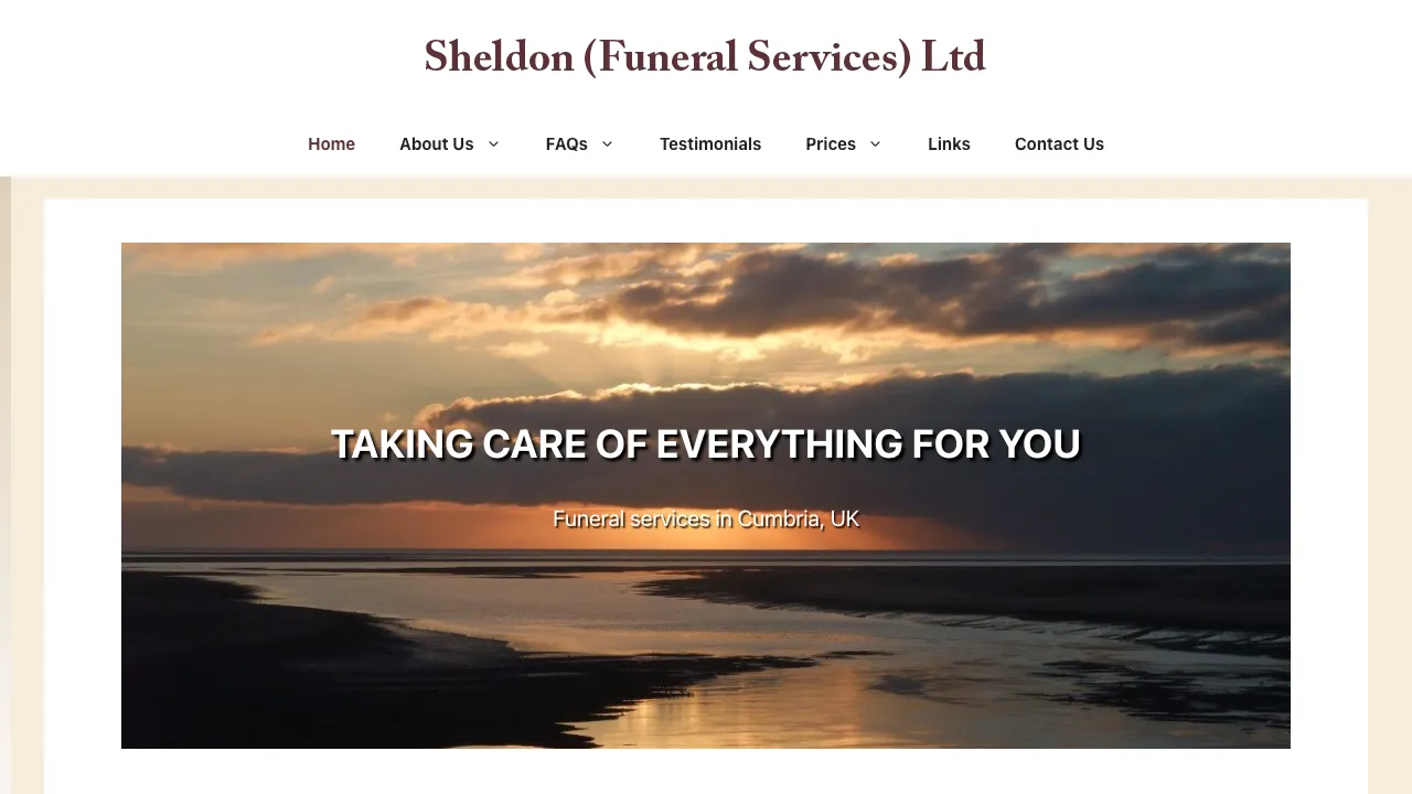 Sheldon (Funeral Services) Ltd