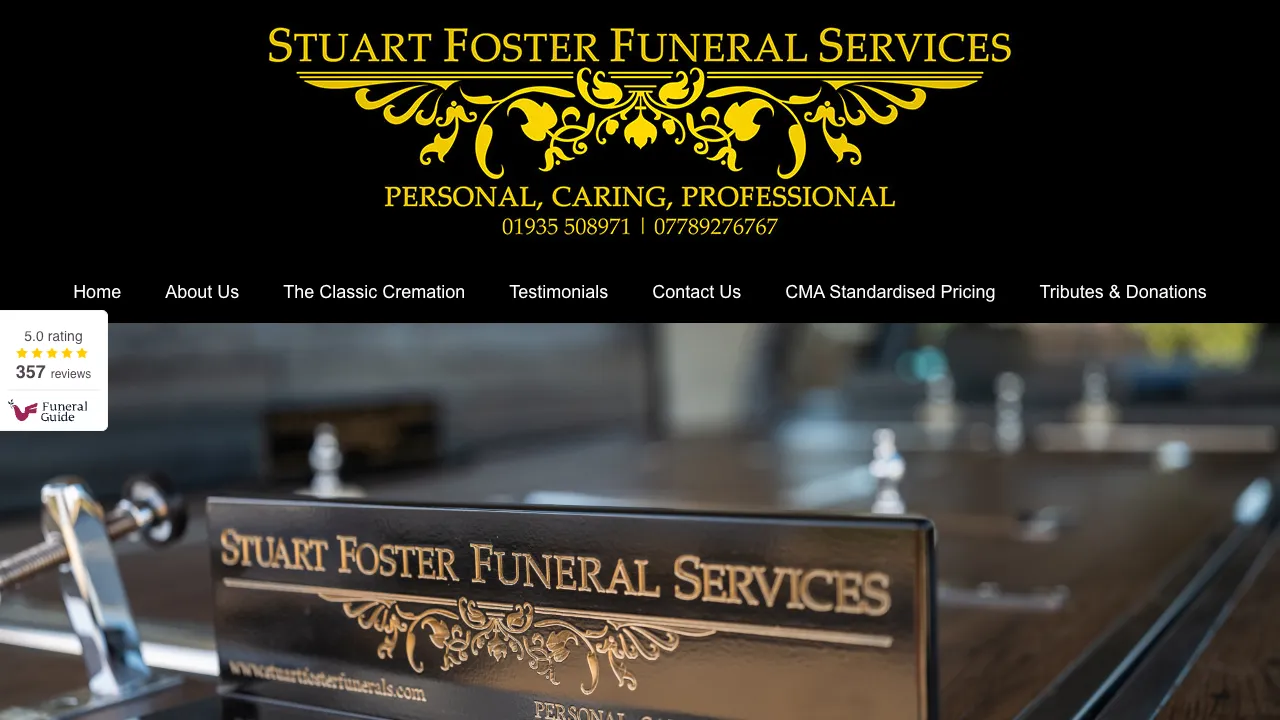 Stuart Foster Funeral Services Ltd, Martock