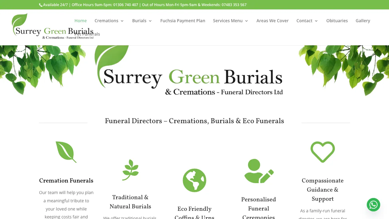 Surrey Green Burials Funeral Directors Ltd