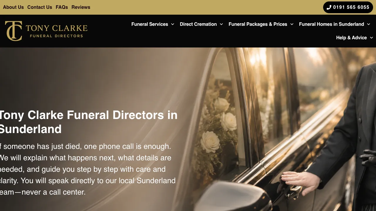 Tony Clarke Funeral Directors - Southwick