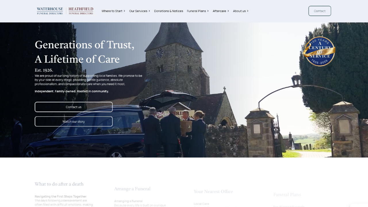 C Waterhouse & Sons, Burwash