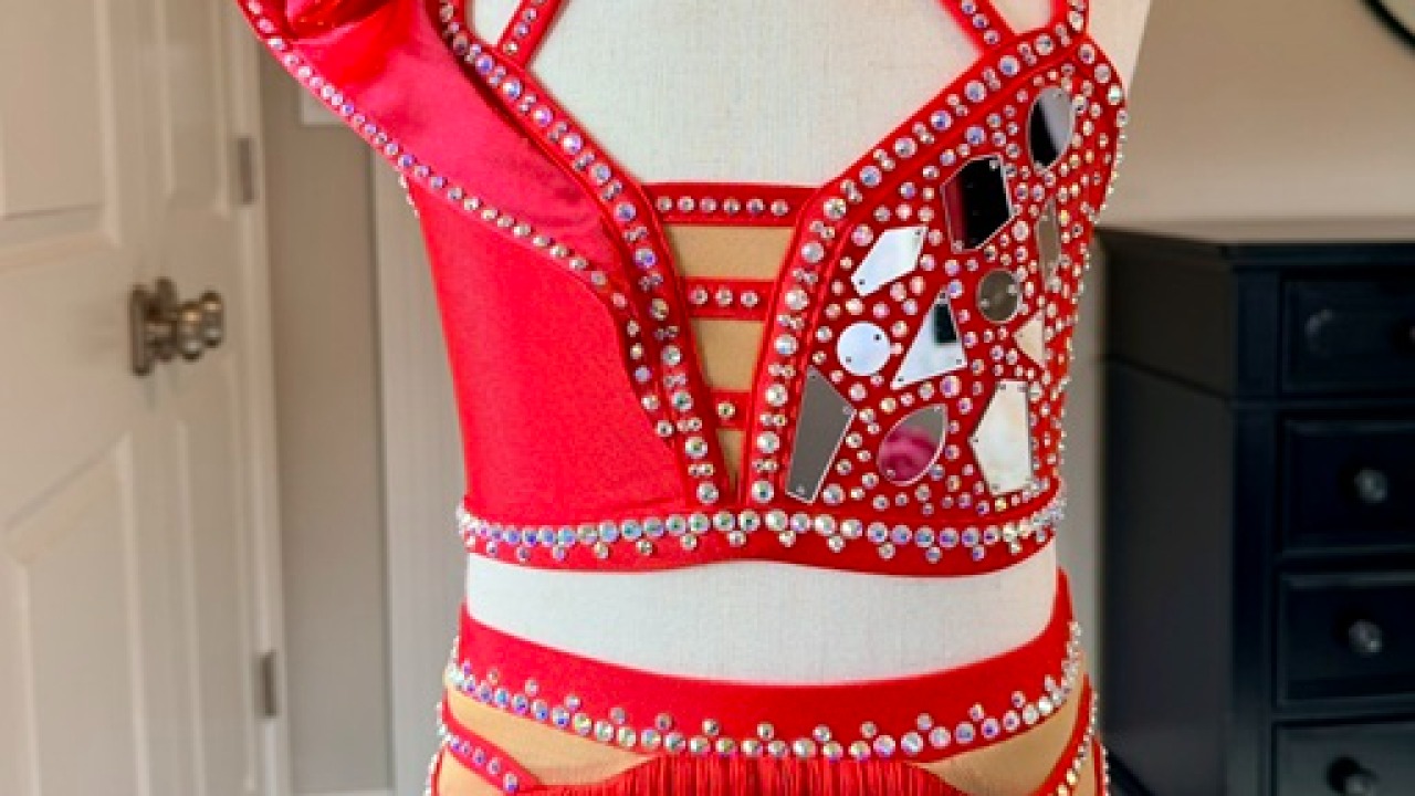 Incredible Red Jazz Costume!!