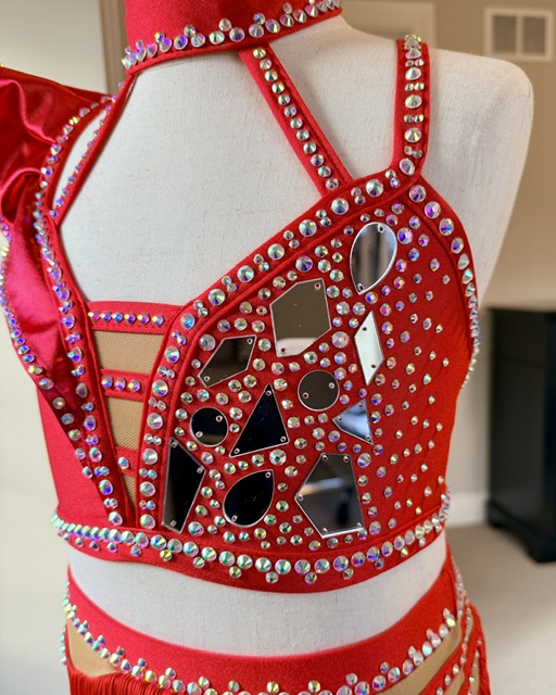 Incredible Red Jazz Costume!!