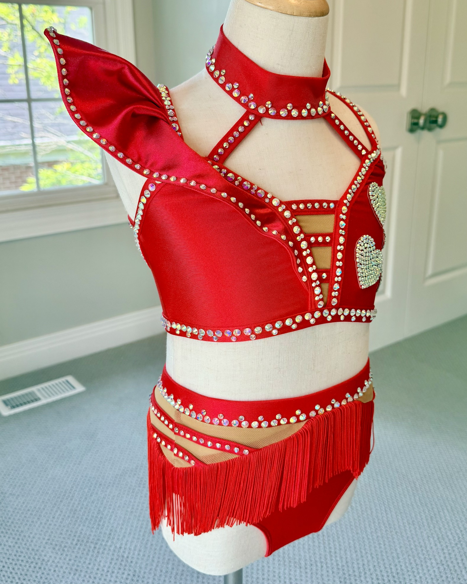 Heart or Love theme beautiful jazz costume!!