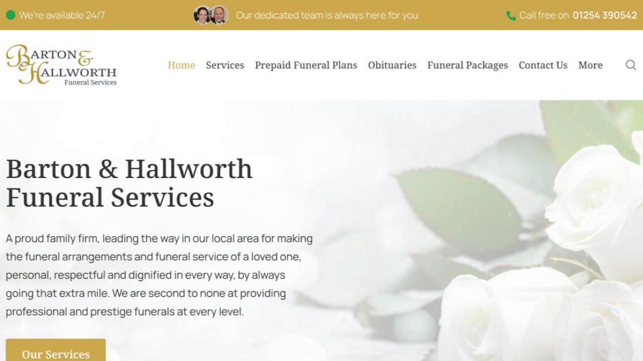 Barton & Hallworth Funeral Service - Accrington