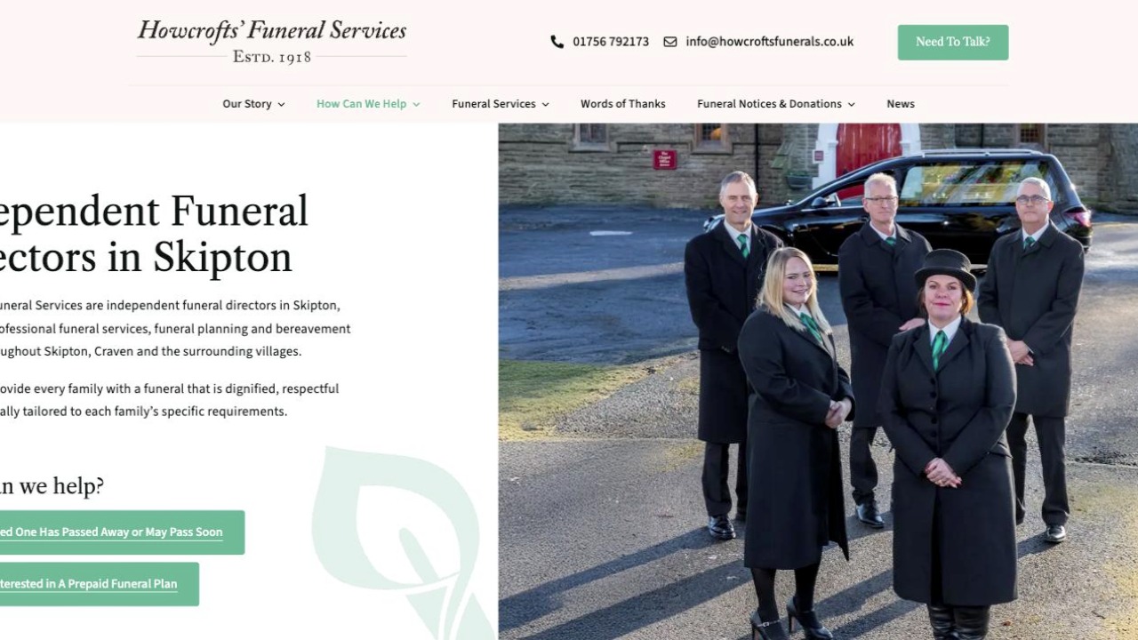 Howcroft Funeral Services t/a T.Howcroft and Sons Ltd