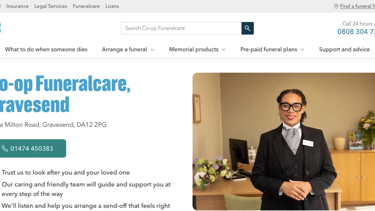 Co-op Funeralcare Gravesend