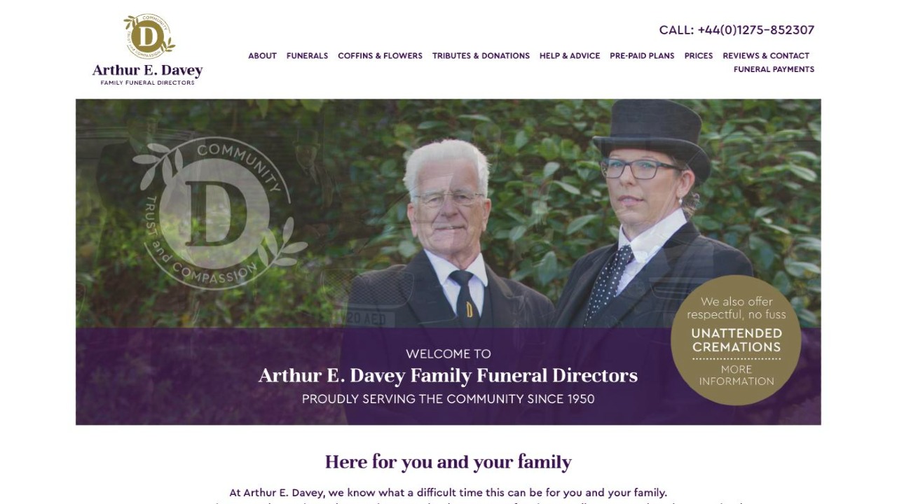Arthur E Davey & Sons Ltd, Nailsea