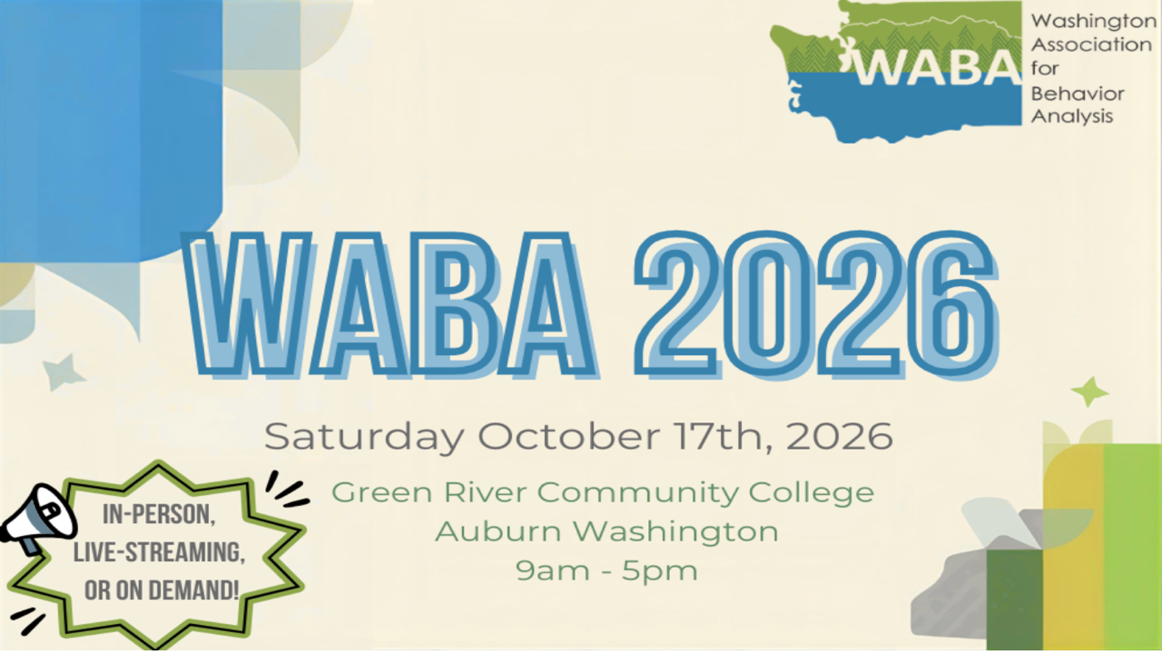 WABA 2026 Annual Conference | Oct 17, 2026 - Auburn, WA/Virtual