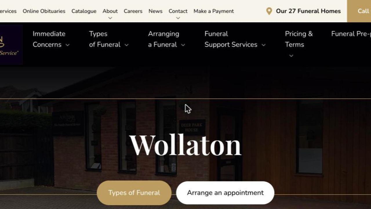 A. W. Lymn - The Family Funeral Service Wollaton