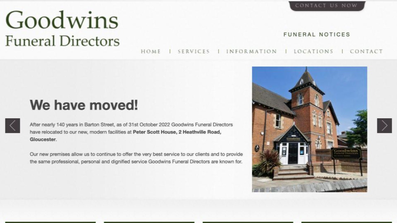 Denmark Road Funeral Services (now Goodwins Funeral Directors)
