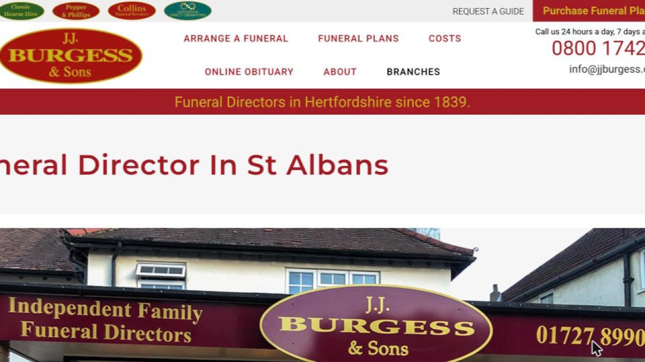 J J Burgess & Sons, St Albans