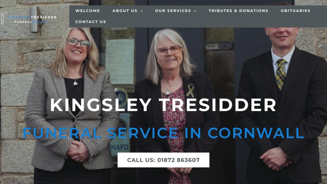 Kingsley Tresidder Funeral Service